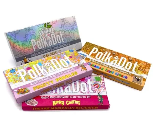 Polkadot Mushroom Chocolate Bar